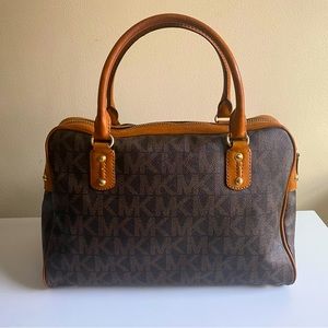 Michael Kors Signature Satchel Bag AUTHENTIC